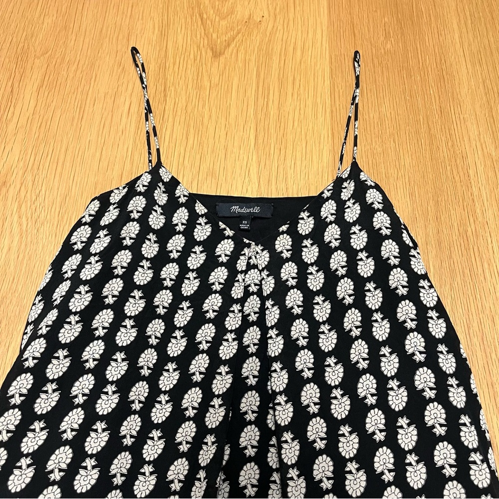 Madewell Silk Trapeze Dress - Size XS - Picture 3 of 4
